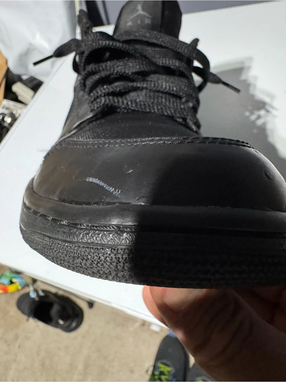 Jordan 1 retro Men’s High-Top Sneakers - Black/Black